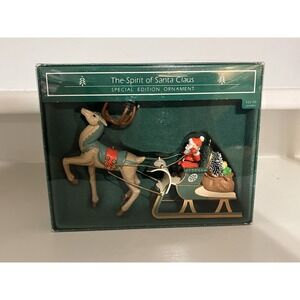 1985 Hallmark Keepsake Ornament Special Edition The Spirit of‎ Santa Claus